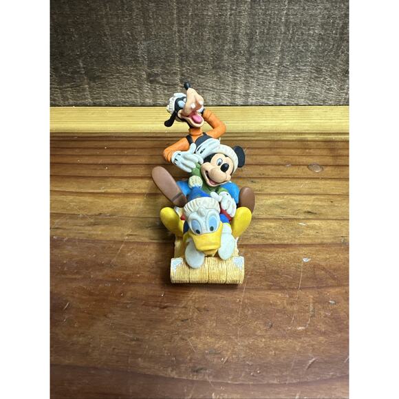 HALLMARK Look Out Below! Mickey Goofy Donald Keepsake Ornament - Picture 4 of 5